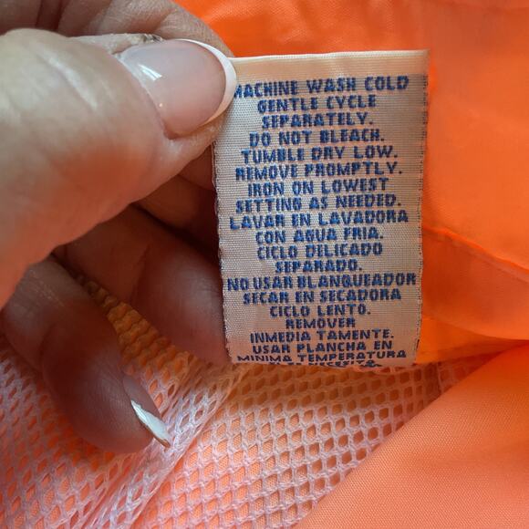 Branson Bay Men's Short Sleeve Button Up Fishing Shirt Orange Vented Size L - Picture 6 of 7